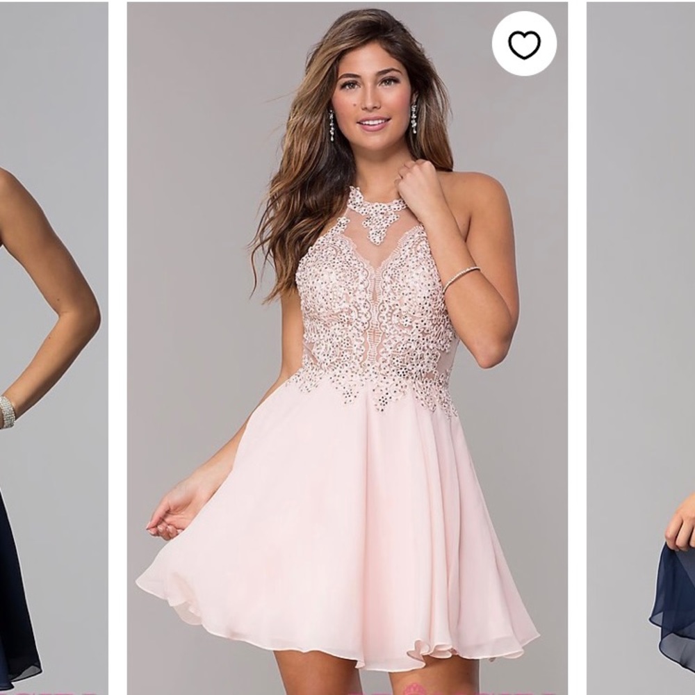 Jovani Blush Homecoming/Formal Dress